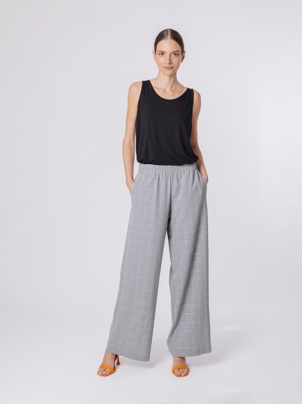 Prince of Wales palazzo trousers