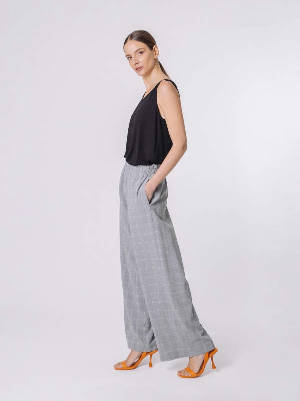 Prince of Wales palazzo trousers