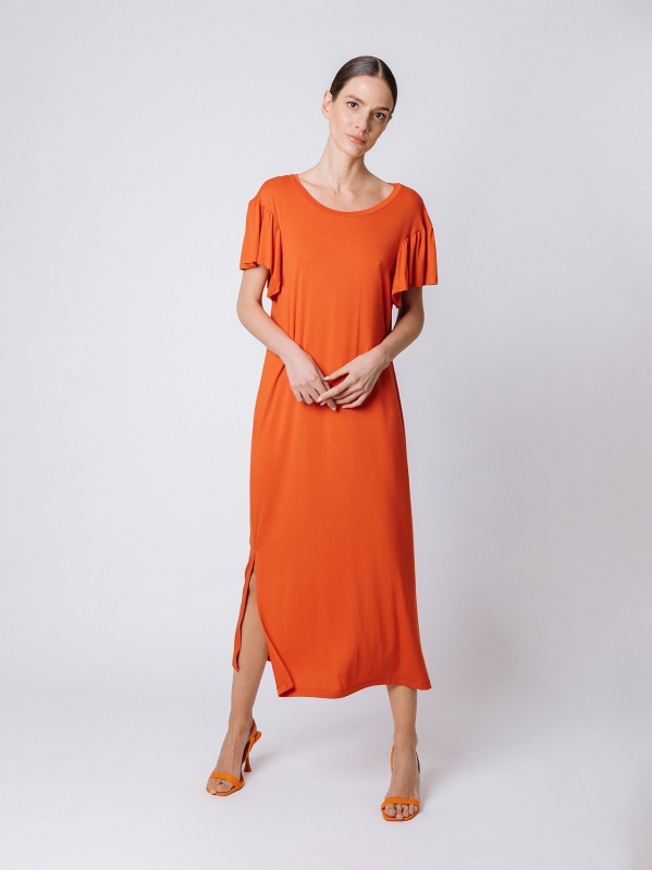 Viscose jersey dress