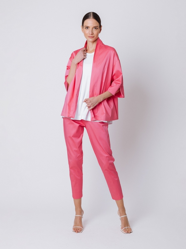 Giacca kimono satin