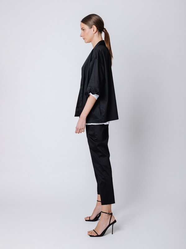 Giacca kimono satin