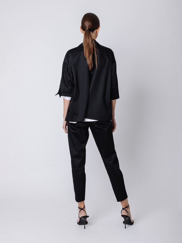 Giacca kimono satin