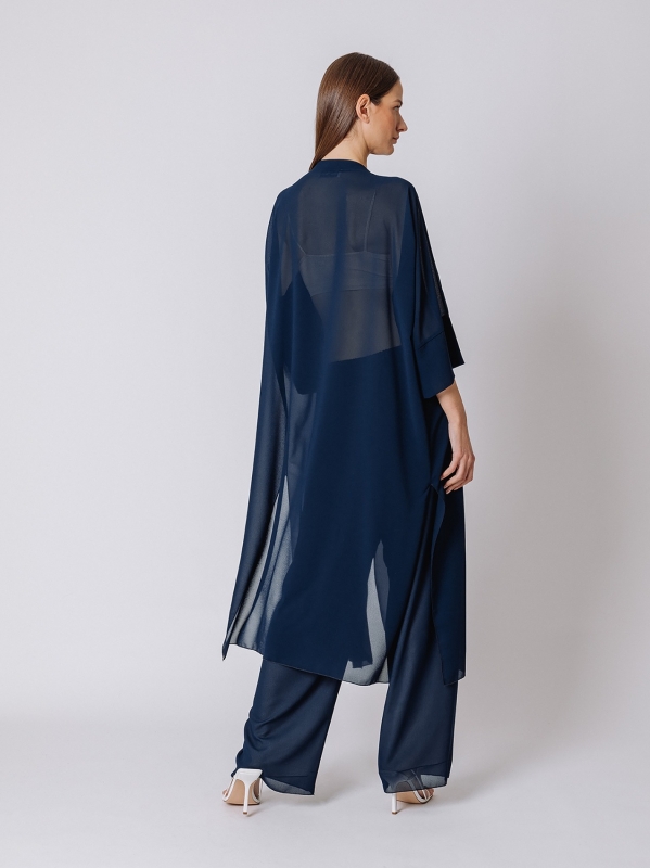 Double chiffon kaftan