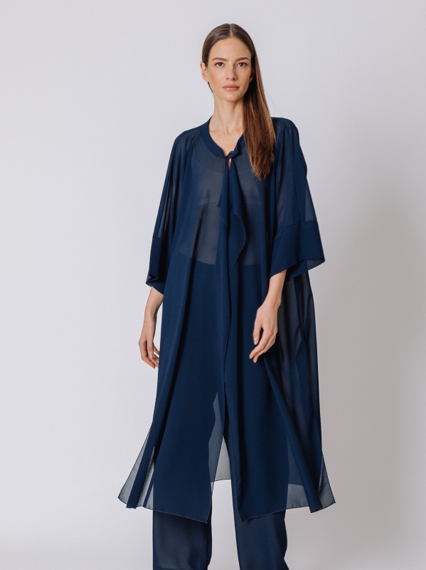 Double chiffon kaftan