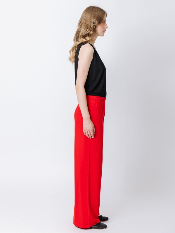 Soft jersey trousers