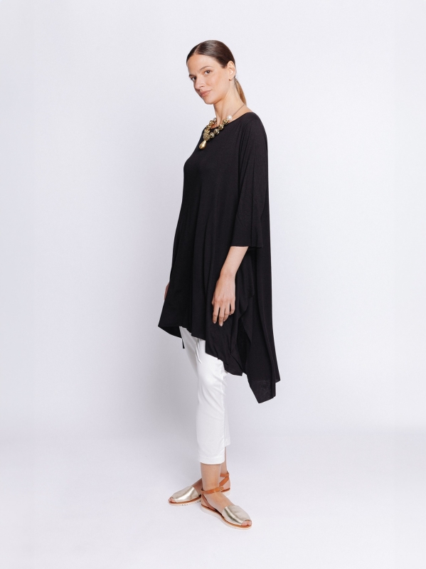 T-shirt lunghezza maxi