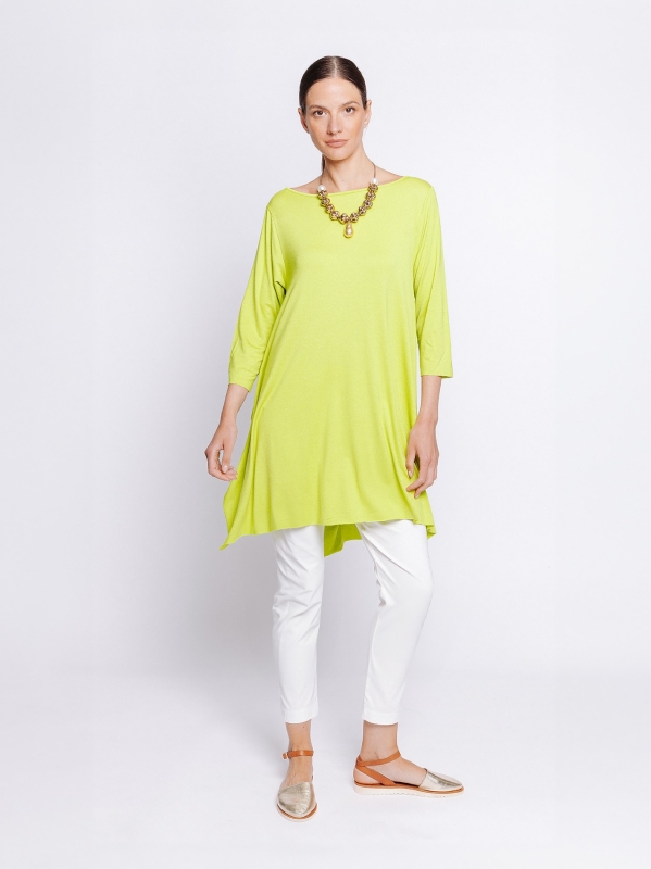 T-shirt lunghezza maxi