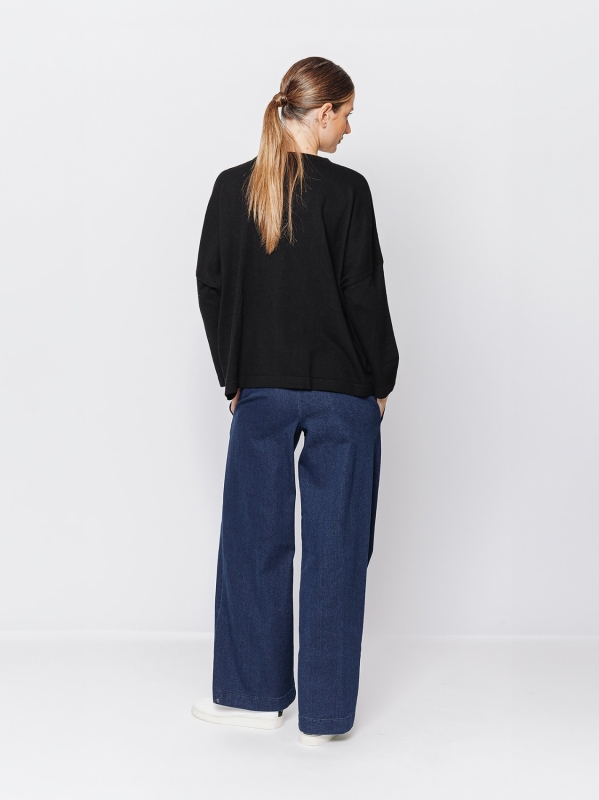 Oversize line shirt