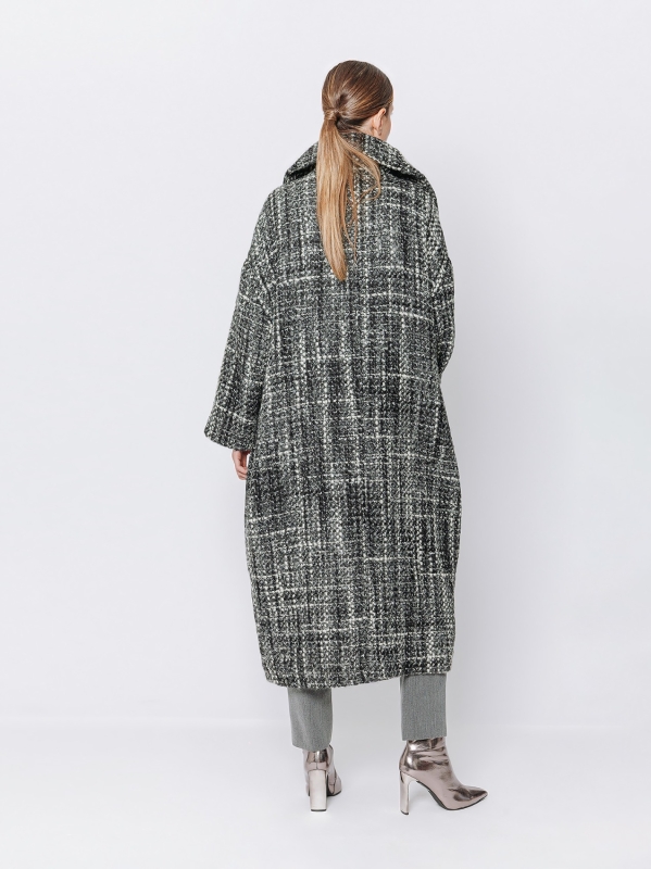 Wool Tweed Coat