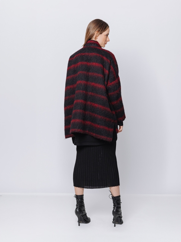 Giacca oversize in Alpaca