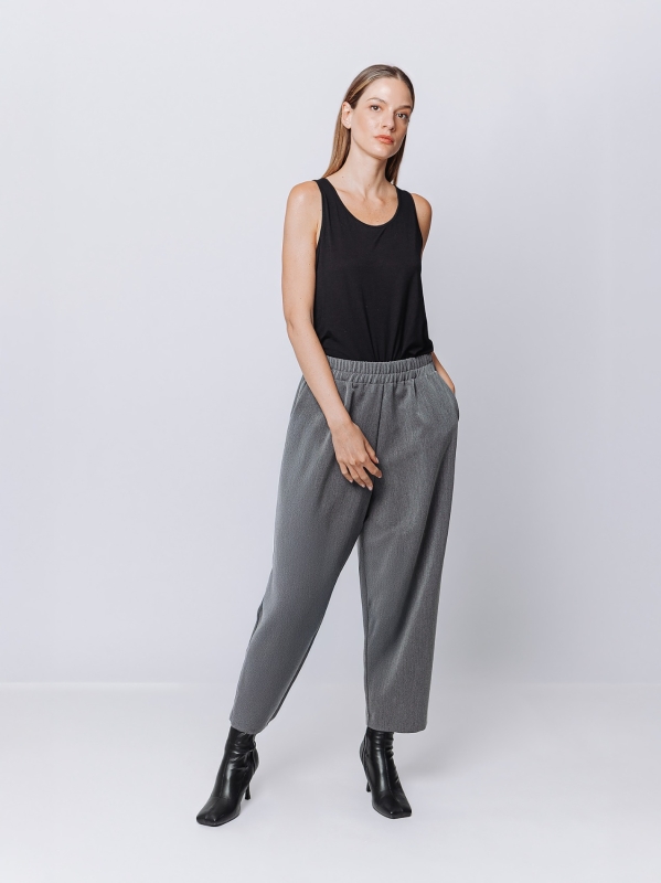 Wool hand gaucho trousers