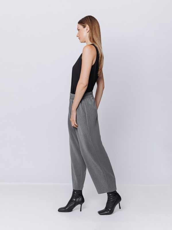 Wool hand gaucho trousers