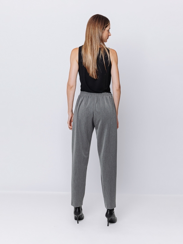 Wool hand chino trousers