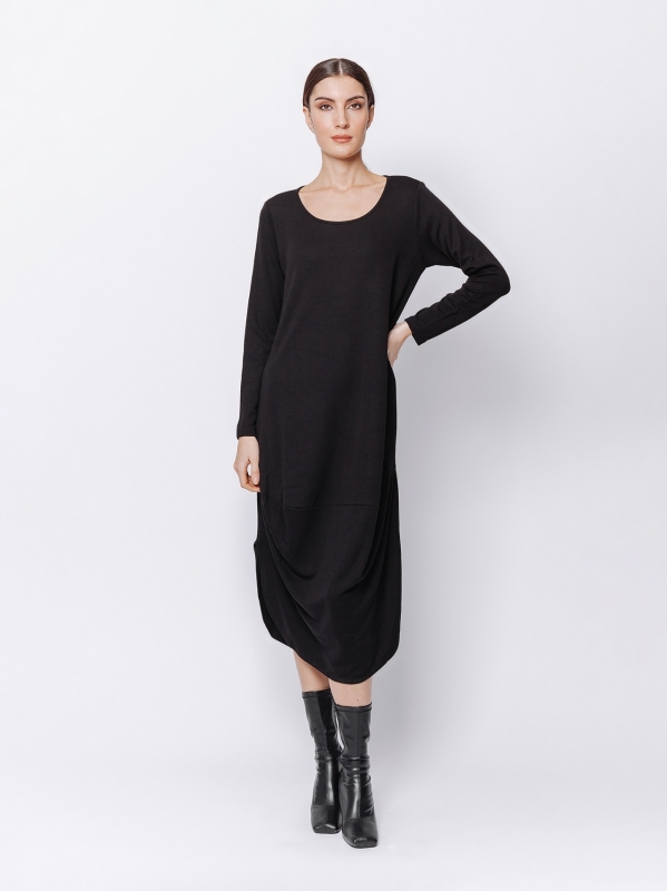 Oval Jersey Dress #COMFORT