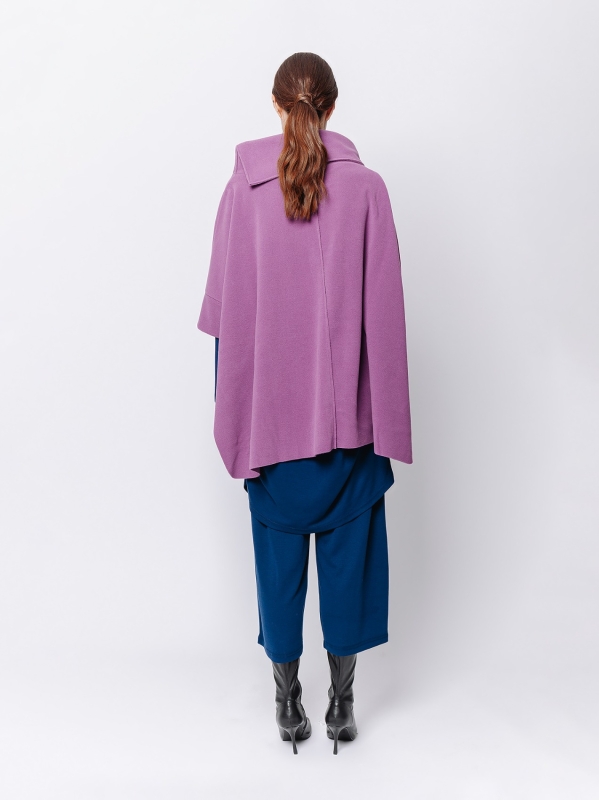 Fleece poncho