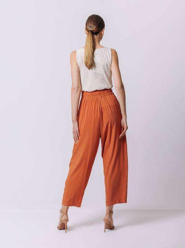 Viscose gaucho trousers