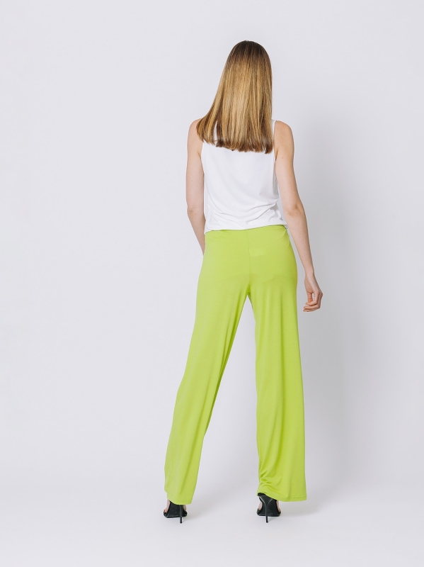 White Stretch trousers