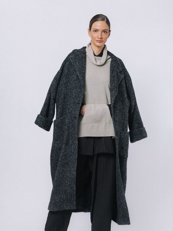 Maxi coat MELANGE