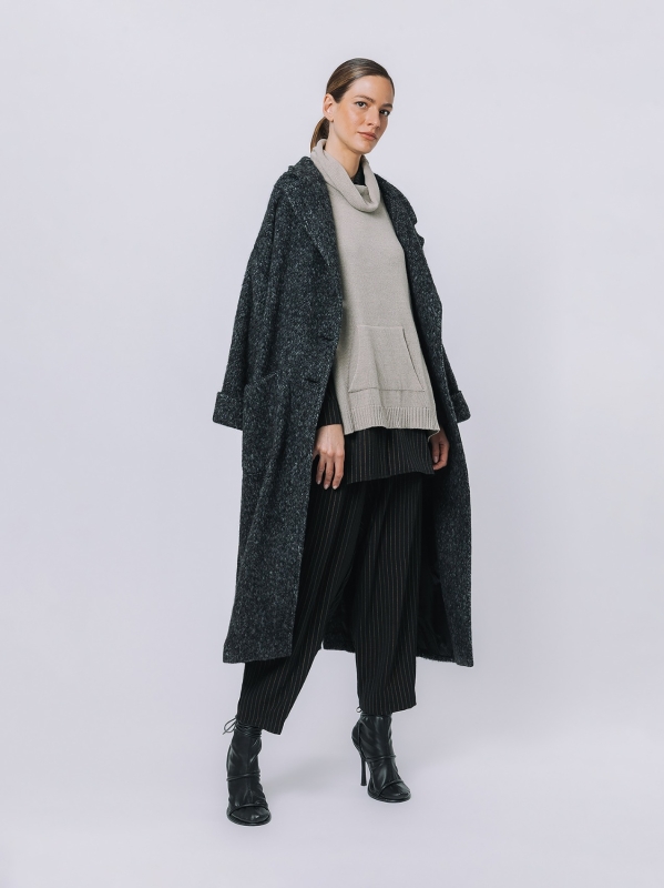 Maxi coat MELANGE