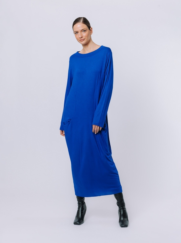 Oversize dress in jersey