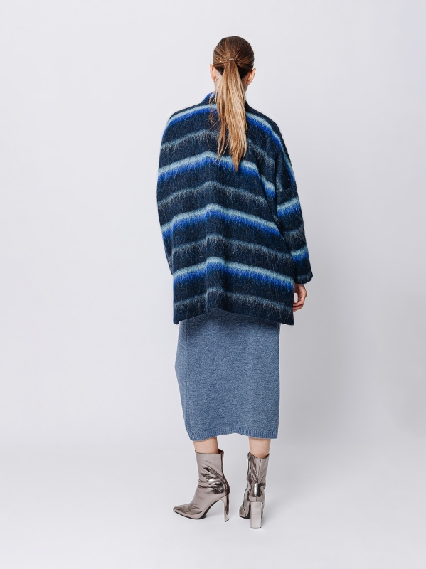 Giacca oversize in Alpaca