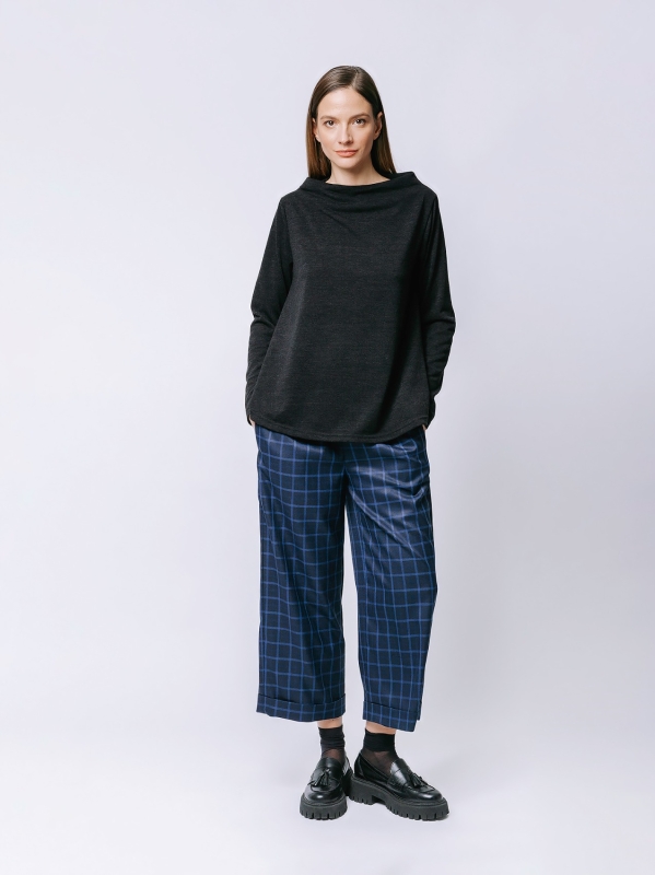 Pantalone cropped CHECK