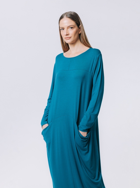 Oversize dress in jersey