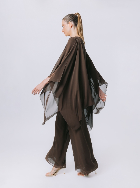 Chiffon poncho