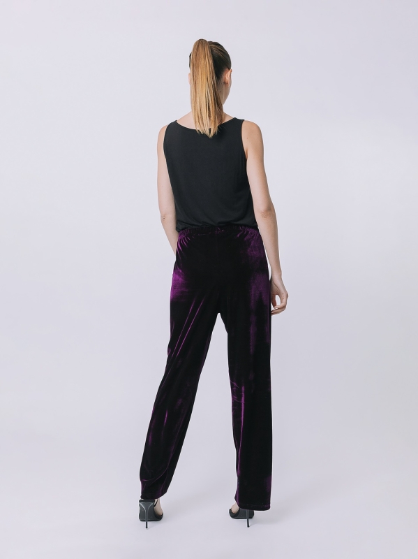 Velvet trousers