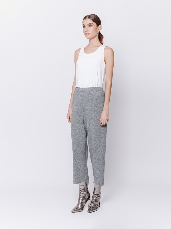 Gentle Touch Knit Gaucho Pants