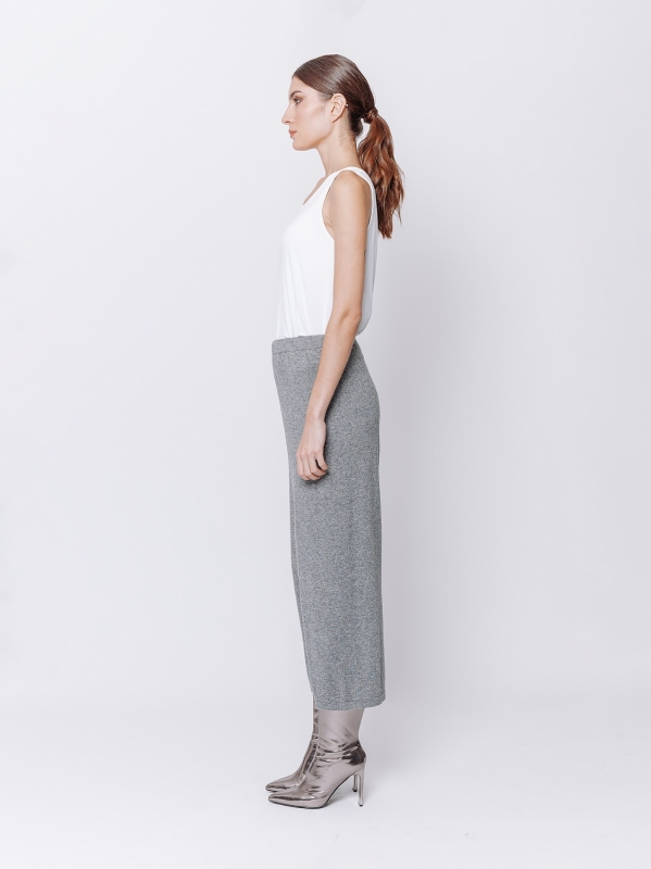 Gentle Touch Knit Gaucho Pants